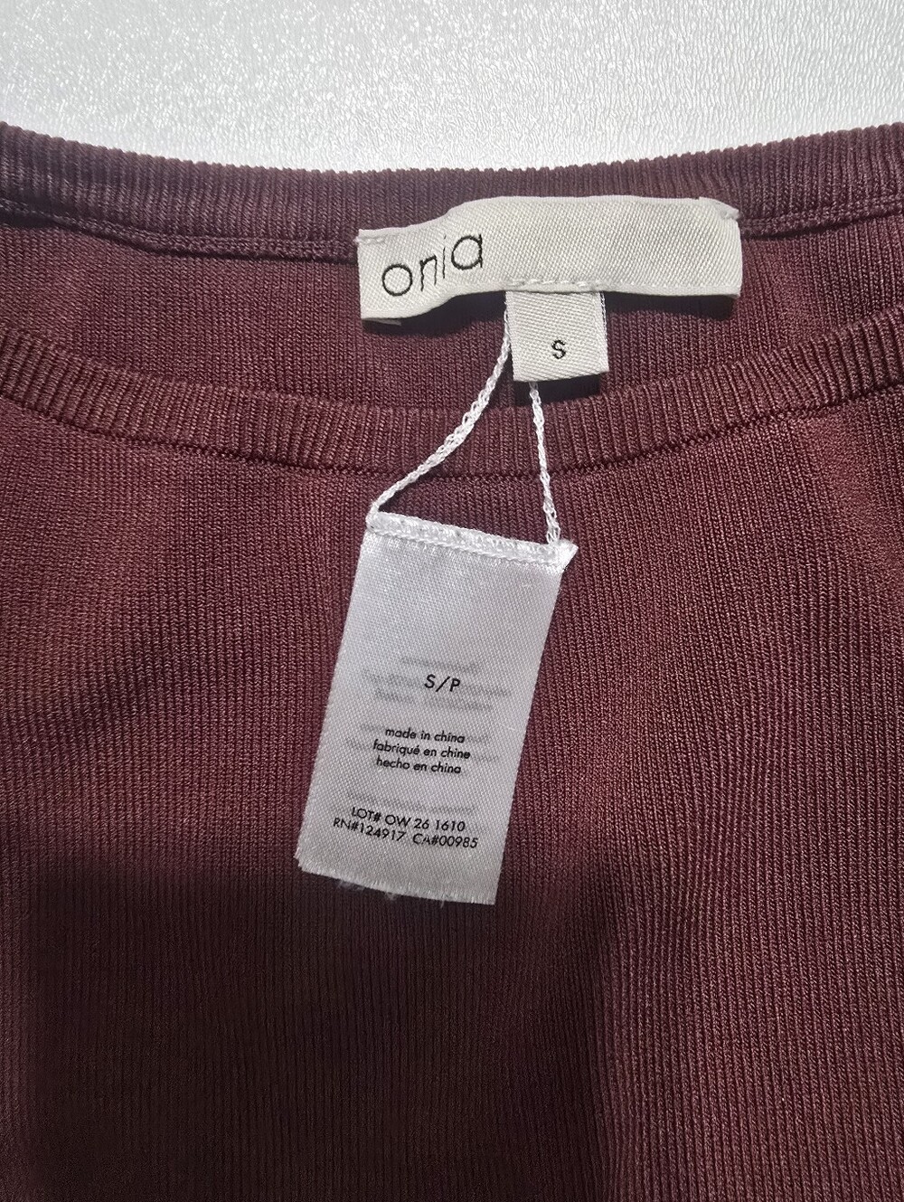 Onia Boatneck Mix Media Casual Dress Boat Neck Sleeveless Size S - Picture 7 of 14